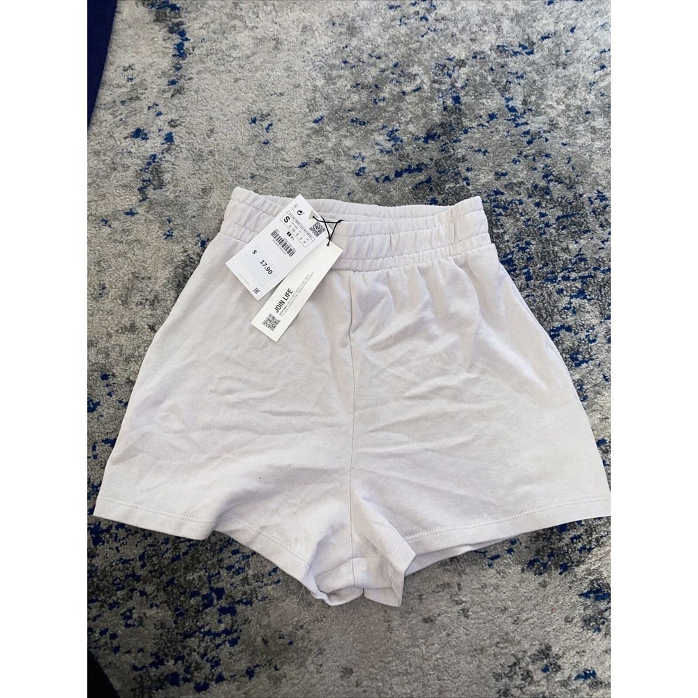 Zara Size Small Shorts Cotton Off White